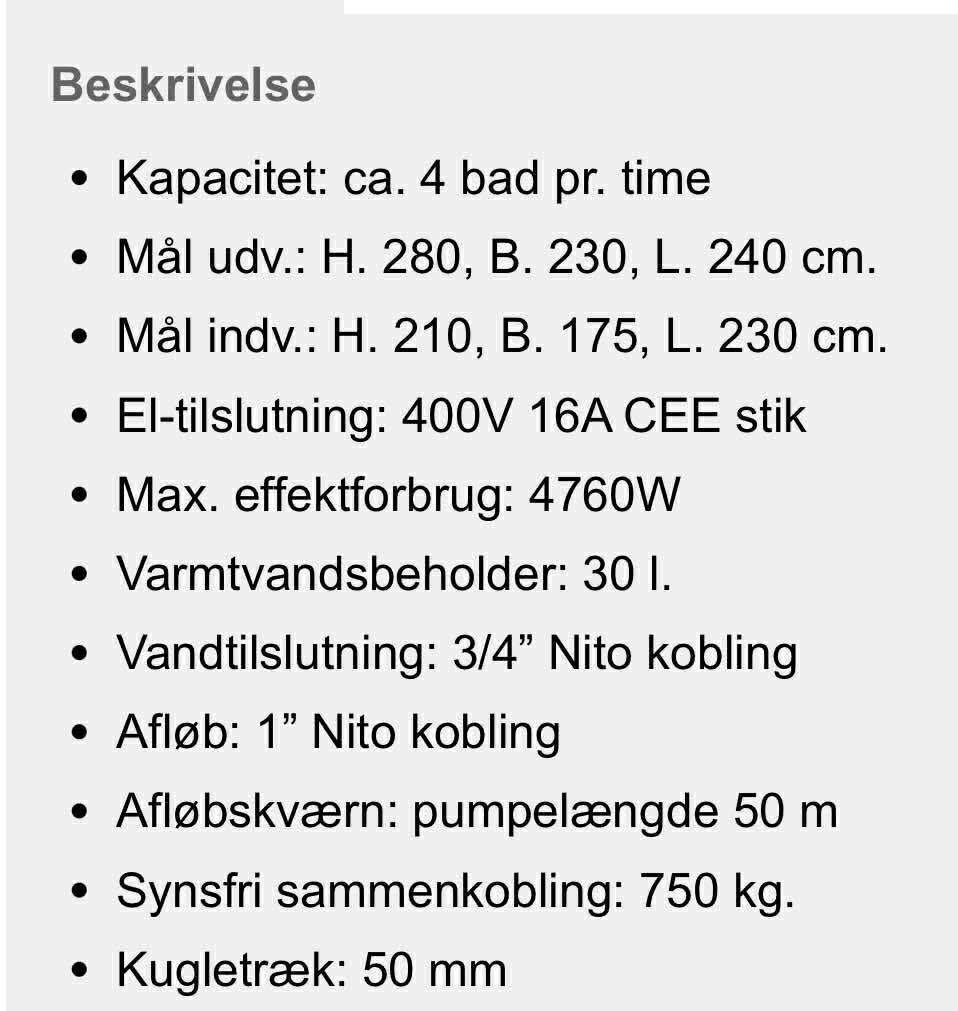 Toilet og badevogn thumbnail 2